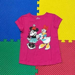 Girl clothes Minnie Mouse and Daisy Duck T-shirt size 7